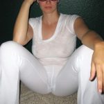 cougar pantalon blanc